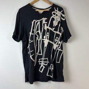 Rag & Bone Rock and Bone T-Shirt Men's Black Size XL